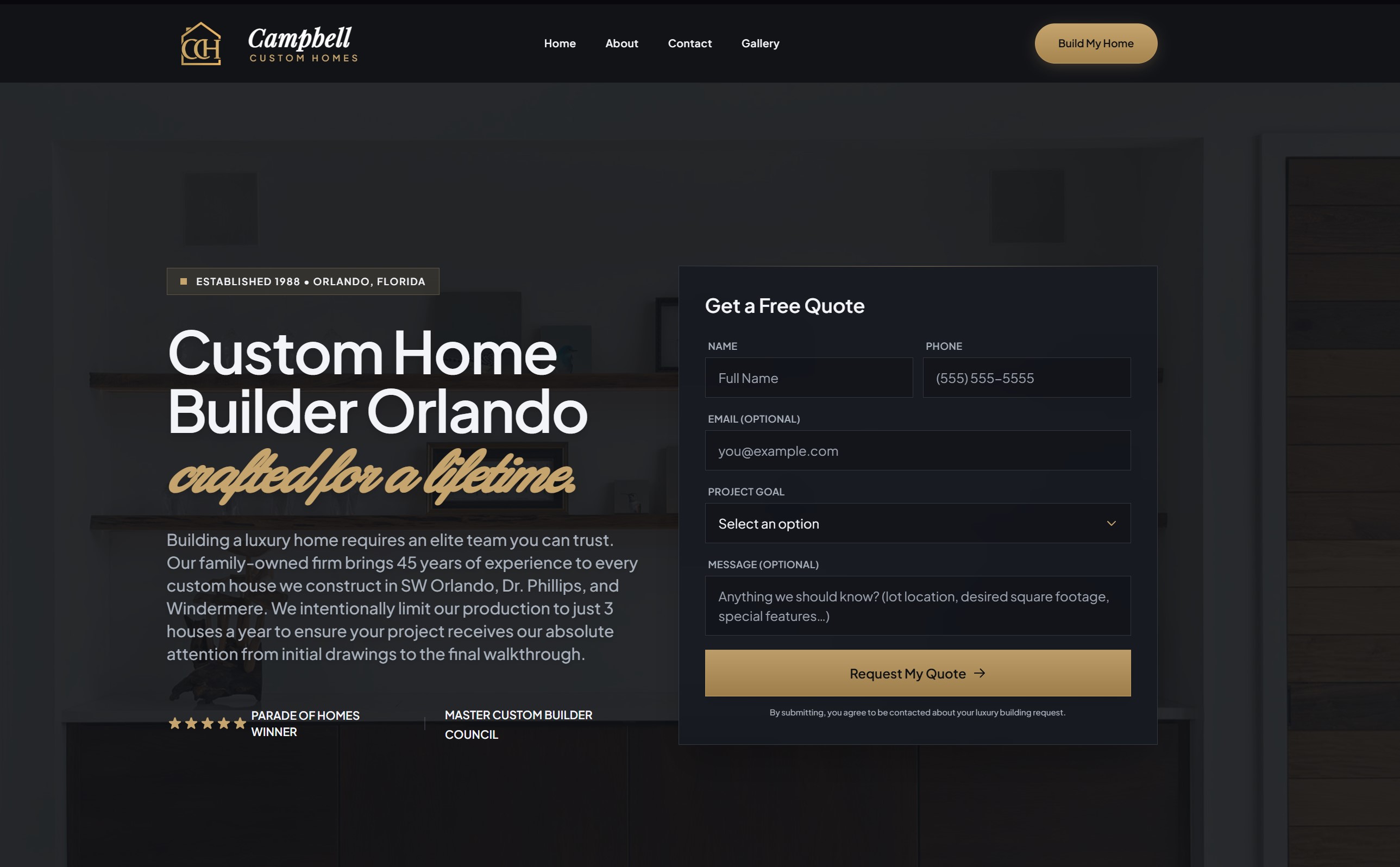 Campbell Construction site preview 1