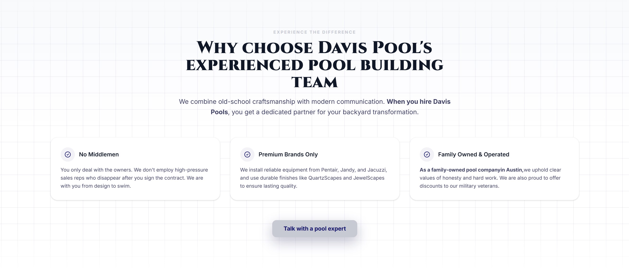 Davis Pools site preview 2