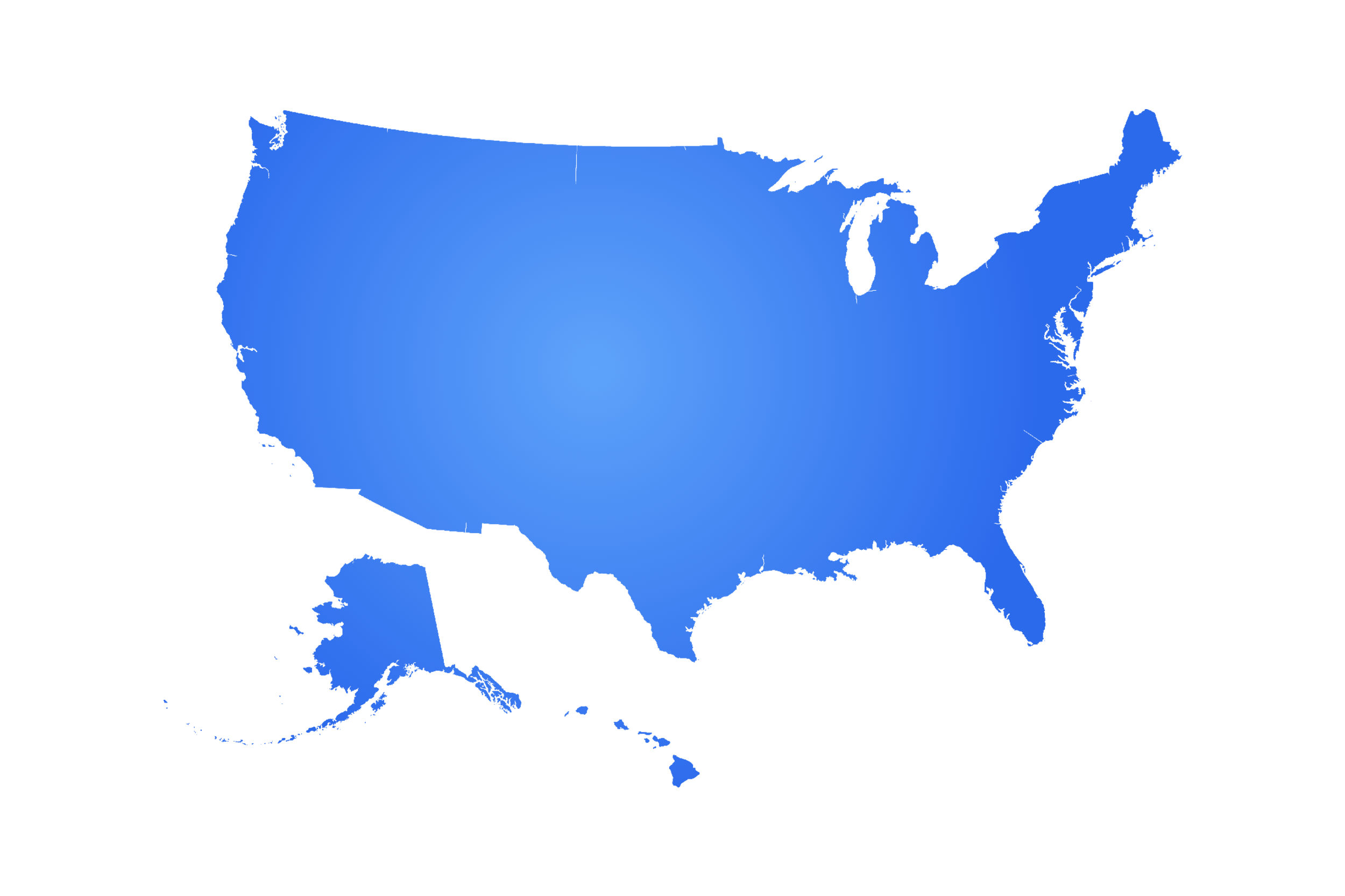 Map of USA